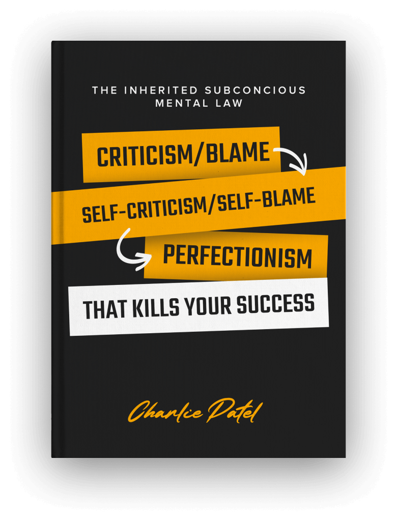 Criticism Self-criticism Blame Self-blame Perfectionism